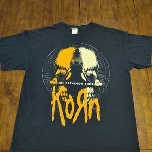 KORN The Paradigm Shift T-Shirt Size Extra Large Dark Navy Alstyle XL